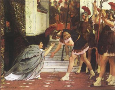 Alma-Tadema, Sir Lawrence The melodrama of such works (mk24) France oil painting art